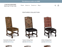 Tablet Screenshot of gringohome.com